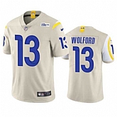 Men & Women & Youth Los Angeles Rams #13 John Wolford Bone Vapor Untouchable Limited Stitched Football Jersey,baseball caps,new era cap wholesale,wholesale hats